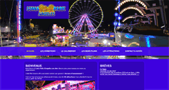 Desktop Screenshot of luna-park-argeles.com